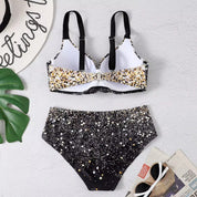 Hoymans Bikini | Tropische Bikini met Hoge Taille en Stevige Ondersteuning