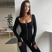 Chiara Jumpsuit | Bodycon Jumpsuit voor Dames met Gestroomlijnde Pasvorm en Trendy Look