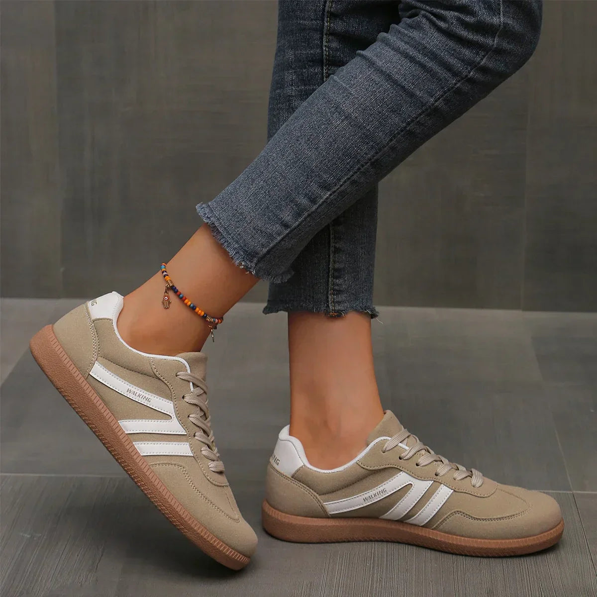 Serena Orthopedische dames sneakers – lichte wandel­schoenen met steun en ademend mesh