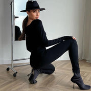 Chiara Jumpsuit | Bodycon Jumpsuit voor Dames met Gestroomlijnde Pasvorm en Trendy Look