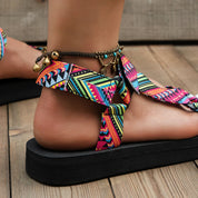 Ibiza Zomerslippers | Comfortabele Slip-On Sandalen met Platte Zool
