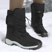 Lorenzo Boots | Heren Waterdichte Mid-Calf Winterlaarzen met Isolerende Voering