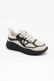 Dames Sneakers Lichtgewicht Ademend Mesh Dempende Zool - Paars / Wit / Beige - Maelen