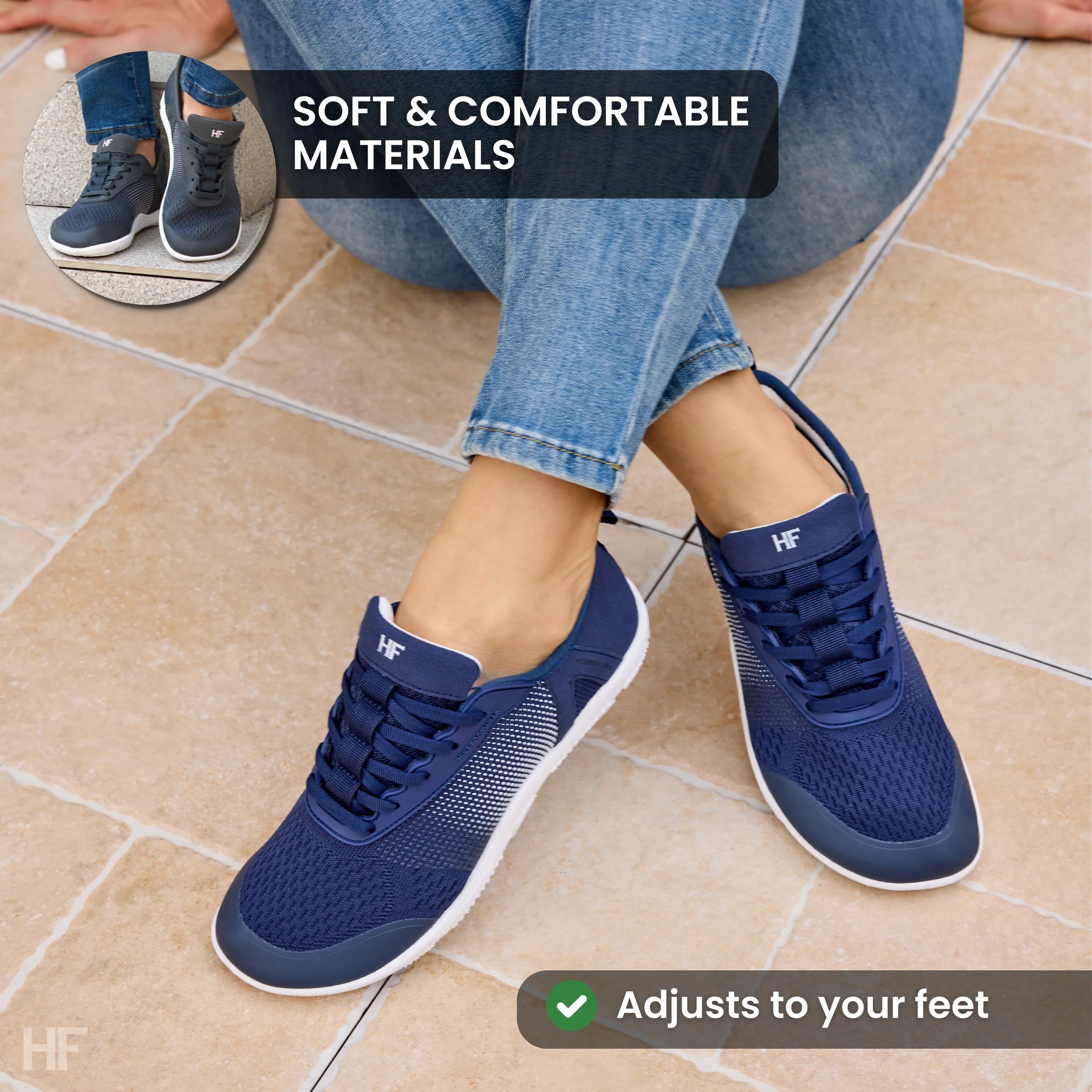 BAREFIT Pro – Ergonomische Barefoot Instapschoenen (Unisex)