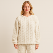 Chiara Montelli | Comfortabel Fleece Pyjama Set voor Dames
