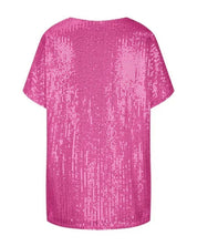 Pailletten T-shirt Dames – Stijlvol Glinsterend Shirt voor Feestelijke Gelegenheden | Livia Moretti