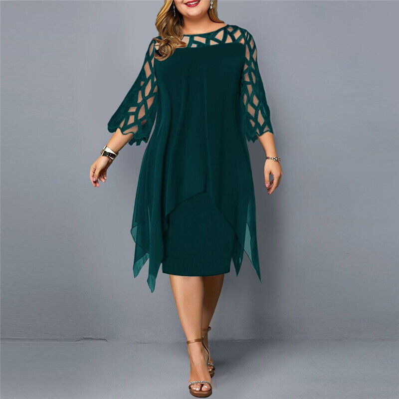 Giulia Bellanova | Stijlvolle Midi Jurk in Plus Size