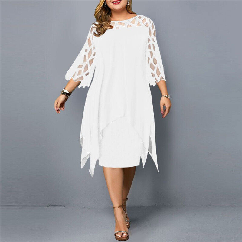 Giulia Bellanova | Stijlvolle Midi Jurk in Plus Size