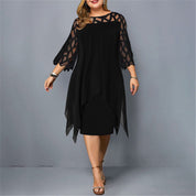 Giulia Bellanova | Stijlvolle Midi Jurk in Plus Size