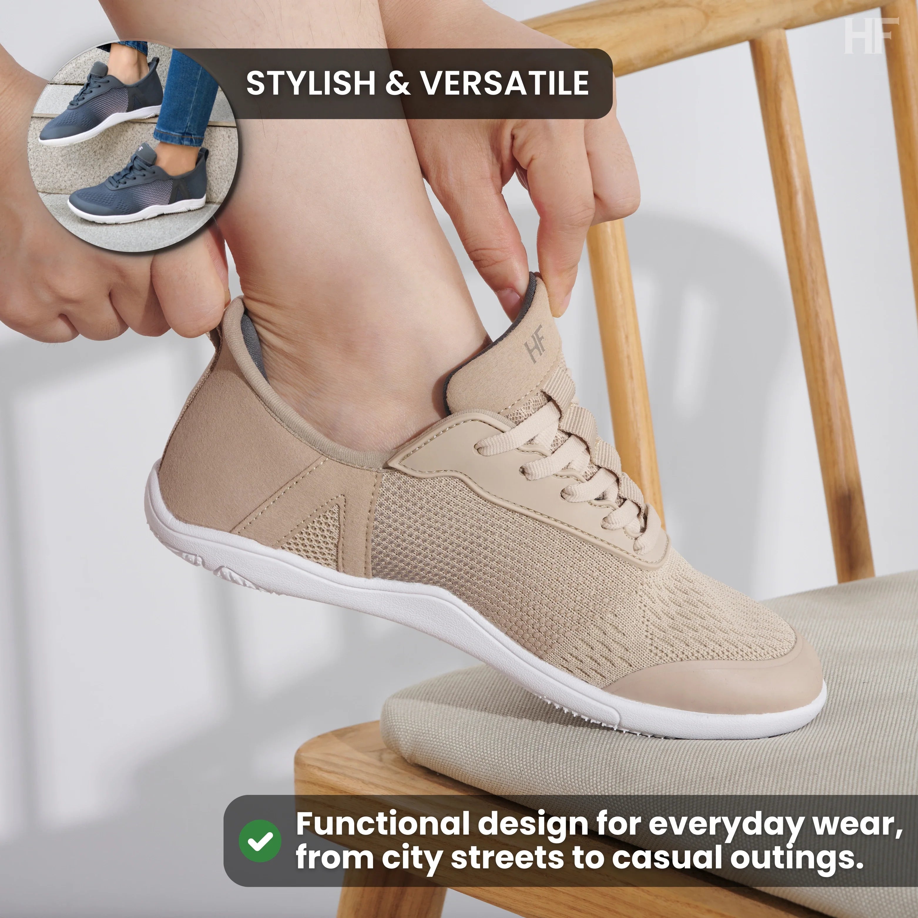 BAREFIT Pro – Ergonomische Barefoot Instapschoenen (Unisex)