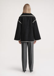 Antonia Jacket | Elegant Scarf-Jack met Praktische Zakken en Tijdloos Ontwerp