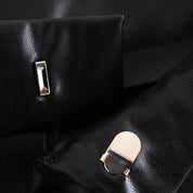 Angel Short | Hoog Getailleerde PU-Leren Dames Short met Retro Vibes