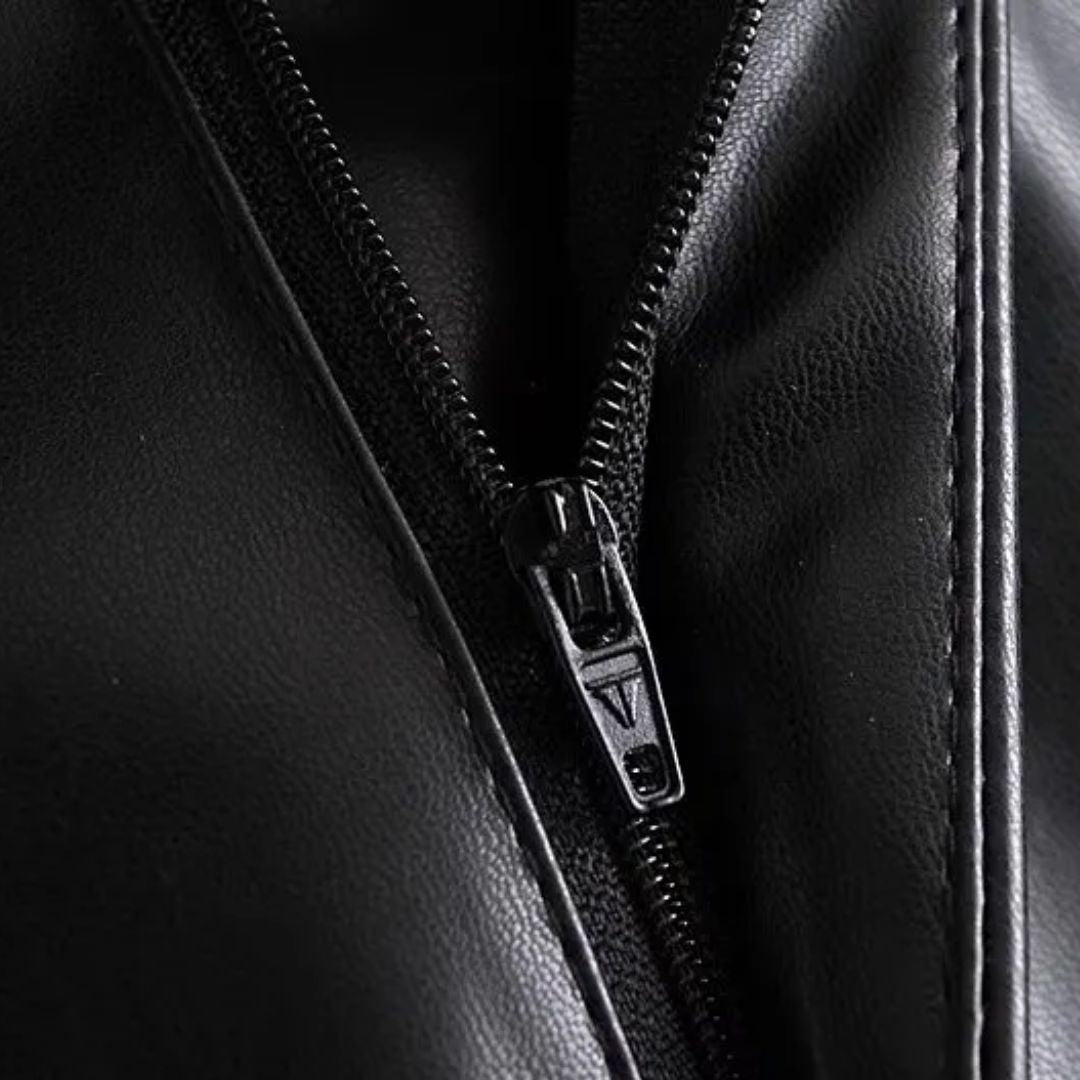 Angel Short | Hoog Getailleerde PU-Leren Dames Short met Retro Vibes