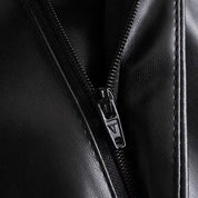 Angel Short | Hoog Getailleerde PU-Leren Dames Short met Retro Vibes