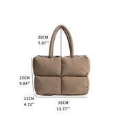 Ashley Puffer Tas | Stijlvolle en Ruime Tas voor Werk, School en Dagelijks Gebruik