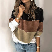 Agata Trui | Gestreepte Damestrui met Elegante Pasvorm