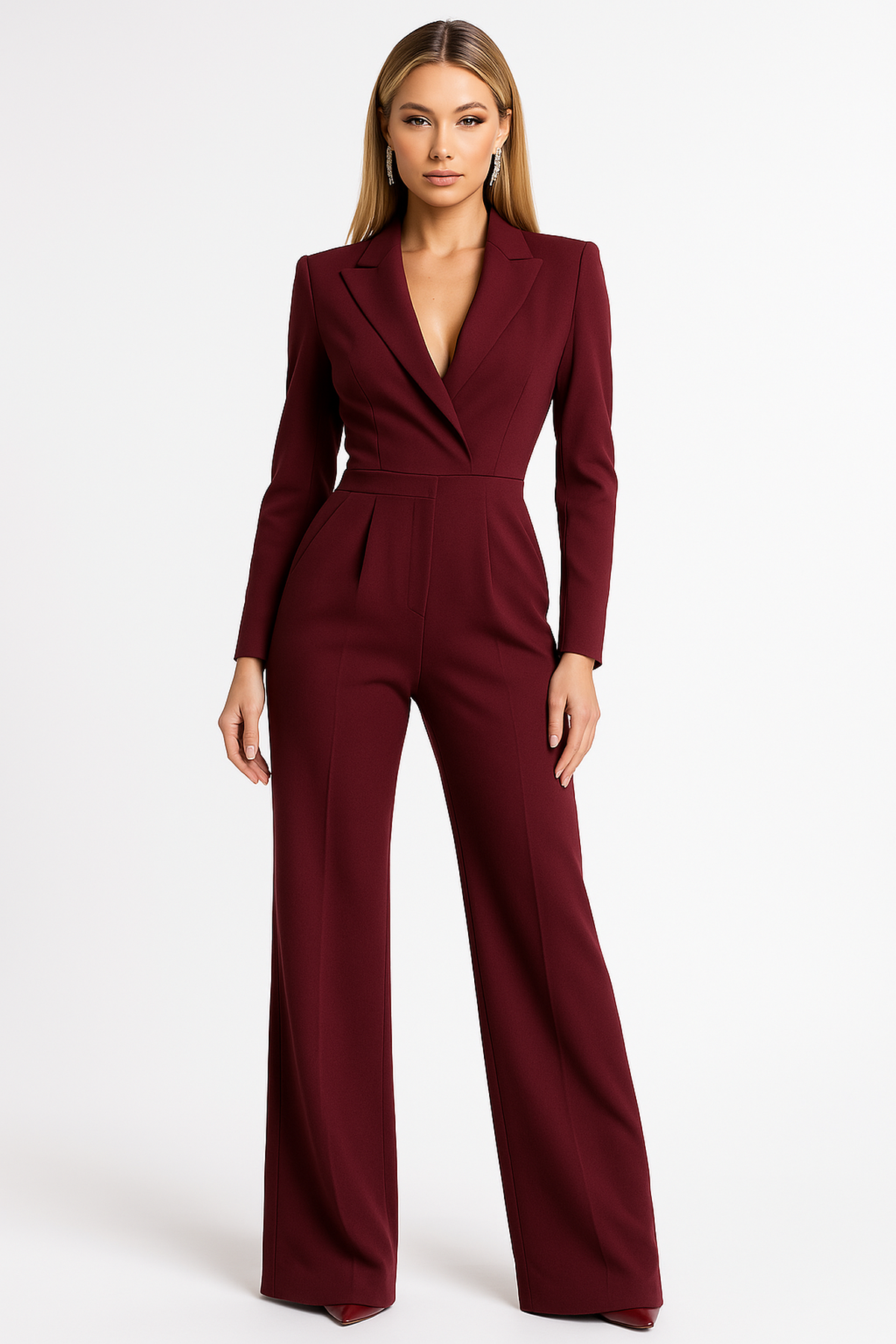 Blazer Jumpsuit voor Dames – Elegante One-Piece met Getailleerde Pasvorm | Alessandra Vittoni