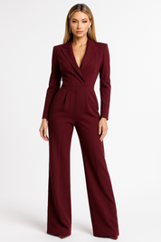 Blazer Jumpsuit voor Dames – Elegante One-Piece met Getailleerde Pasvorm | Alessandra Vittoni