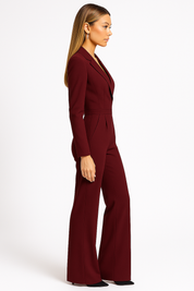 Blazer Jumpsuit voor Dames – Elegante One-Piece met Getailleerde Pasvorm | Alessandra Vittoni