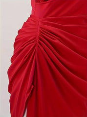 Isabella Lorenzi | One-Shoulder Pailletten Avondjurk