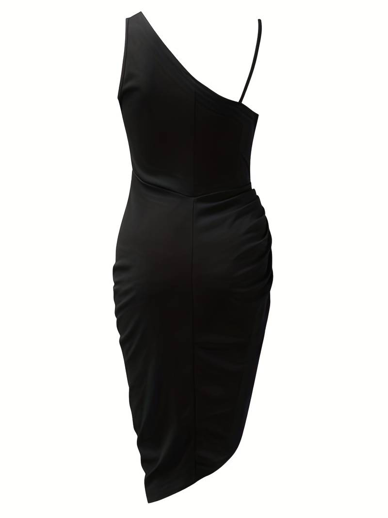 Isabella Lorenzi | One-Shoulder Pailletten Avondjurk