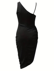 Isabella Lorenzi | One-Shoulder Pailletten Avondjurk