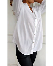 Lucia Top | Casual Top met Knopen, Pailletten en Flatterende Pasvorm