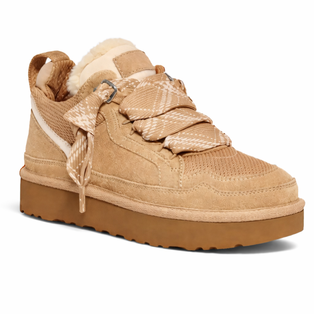 Warme suede winterboots dames – gevoerde Belle winterlaarzen met gripzool