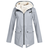 Francesca Waterdichte dames jas met capuchon – warme trenchcoat voor herfst en winter