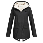 Francesca Waterdichte dames jas met capuchon – warme trenchcoat voor herfst en winter