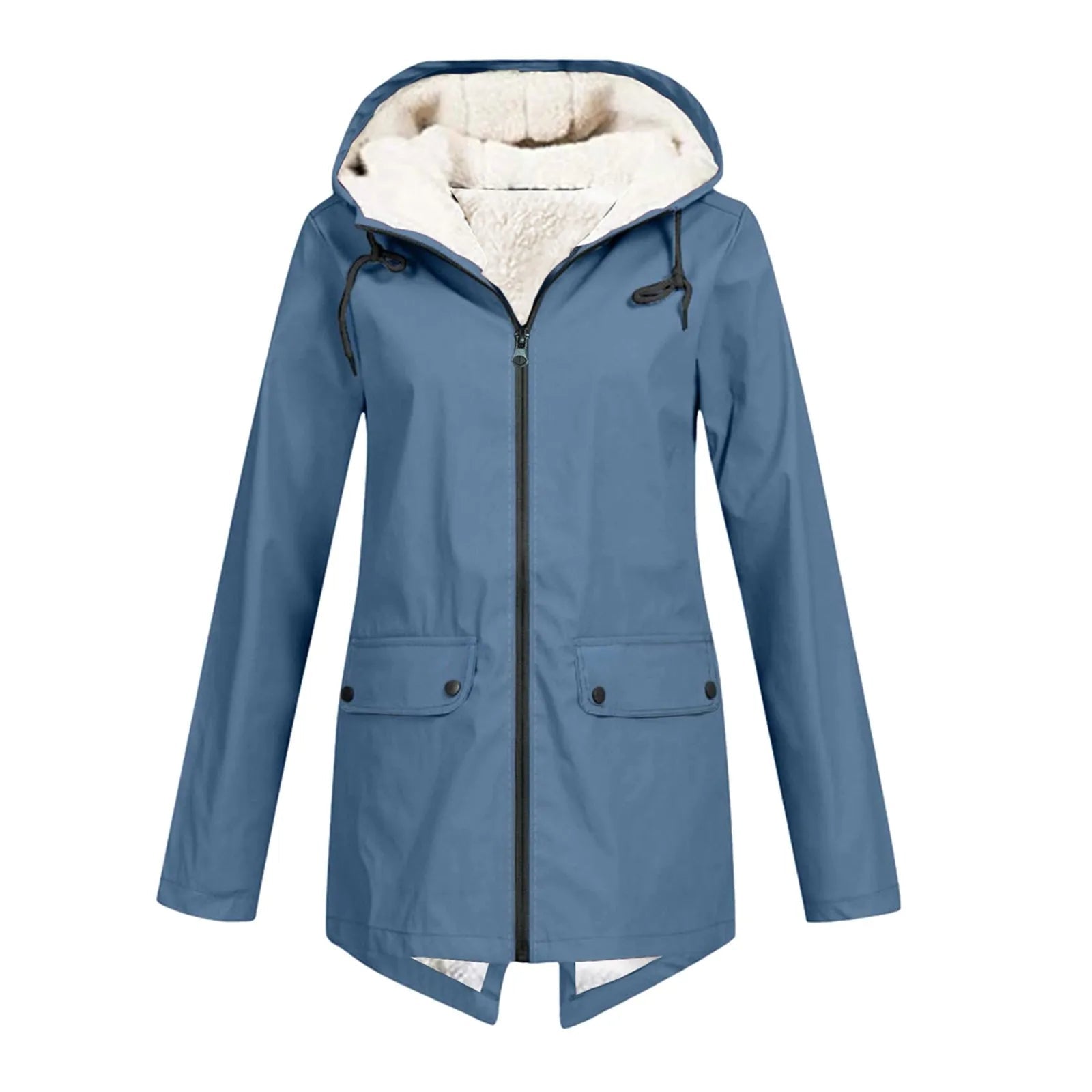 Francesca Waterdichte dames jas met capuchon – warme trenchcoat voor herfst en winter