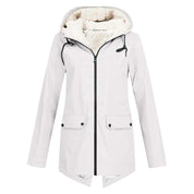 Francesca Waterdichte dames jas met capuchon – warme trenchcoat voor herfst en winter