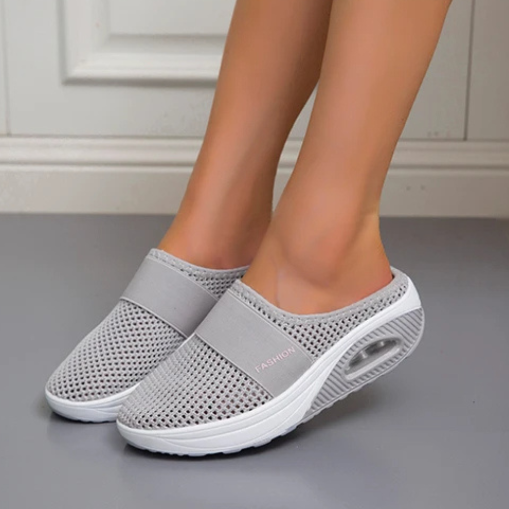 Giulia Sandalen met Sleehak | Orthopedische Dames Sandalen met Ademend Comfort