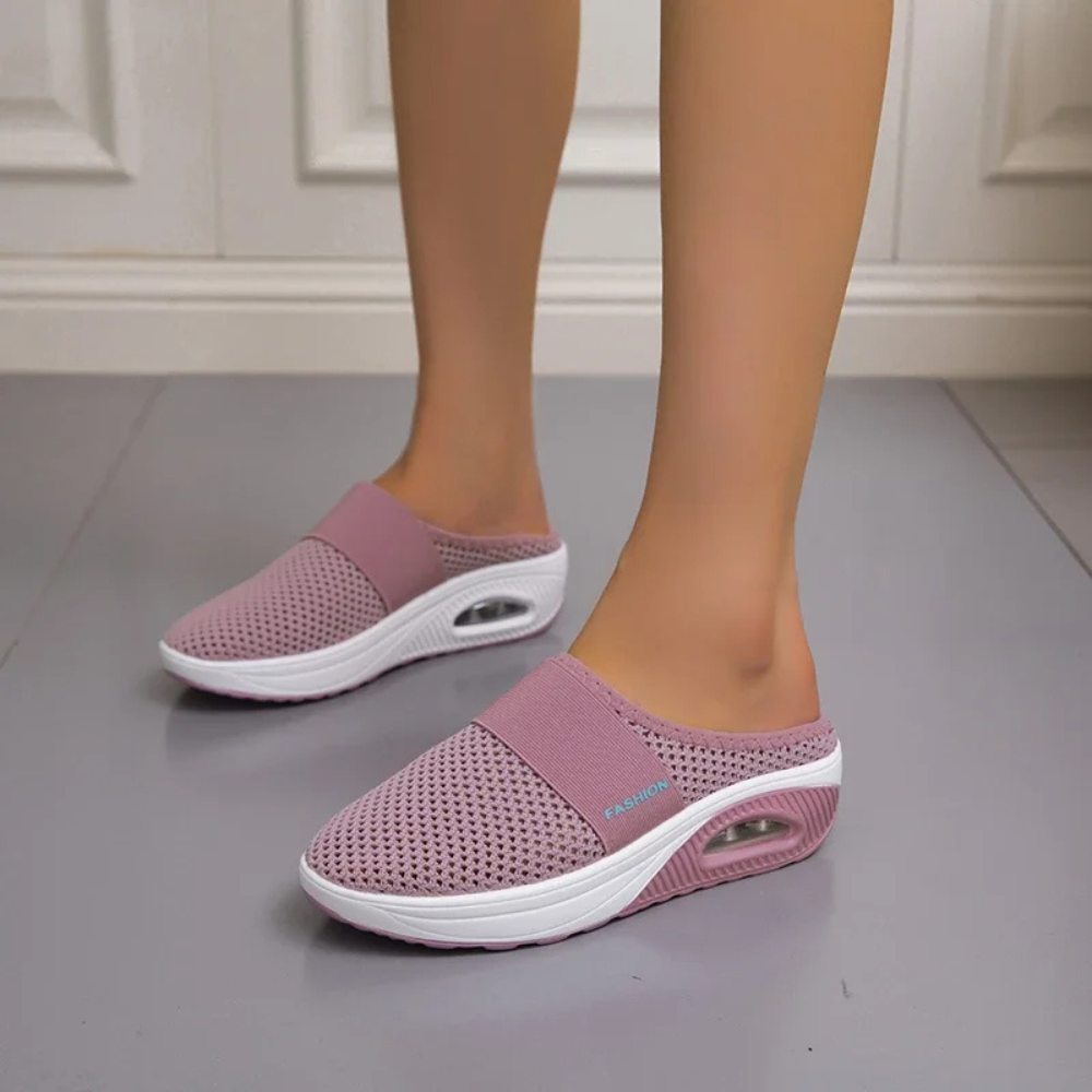 Giulia Sandalen met Sleehak | Orthopedische Dames Sandalen met Ademend Comfort