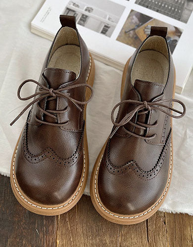 Liza Oxford Schoenen | Brede Dames Brogue Stijl met Klassieke Elegantie