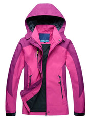 Mara Outdoor Jas | Dames functionele jas met afneembare capuchon en ritssluiting