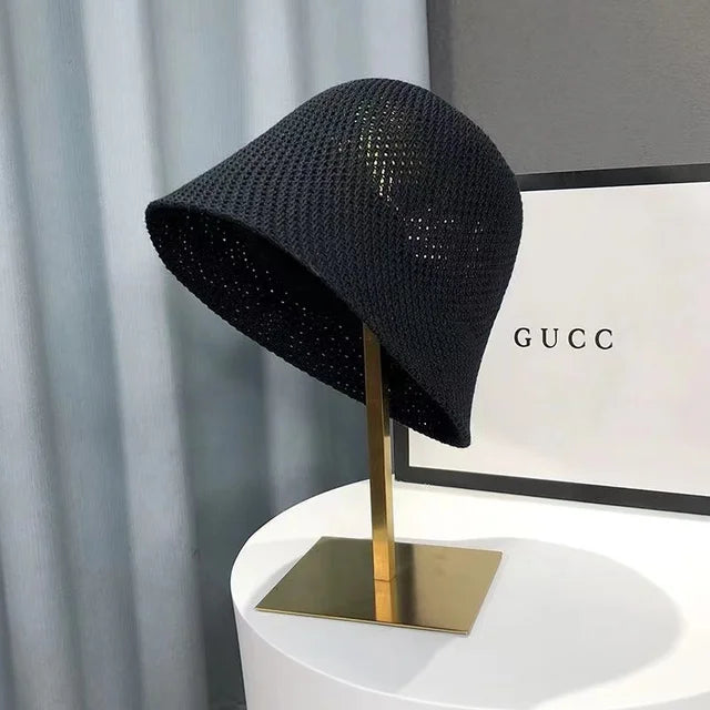 Dahlia Zonnehoed | Elegante Opvouwbare Zonnehoed met Brede Rand en Japanse Stijl