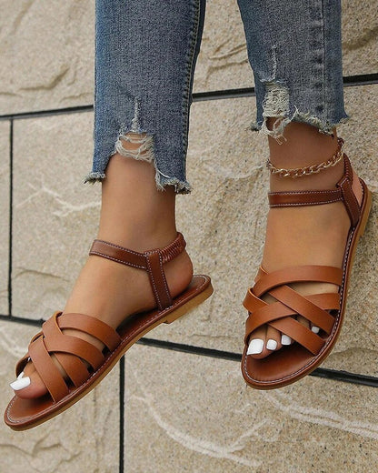 Chiara Sandalen | Elegante Zomersandalen met Verfijnde Bandjes en Ultiem Comfort