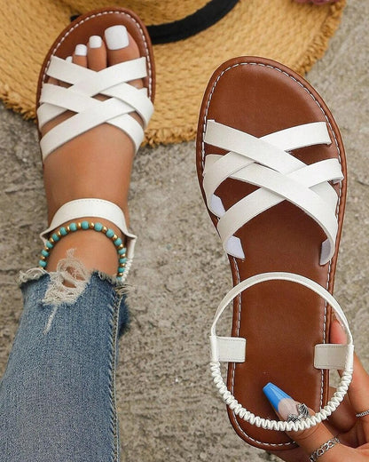 Chiara Sandalen | Elegante Zomersandalen met Verfijnde Bandjes en Ultiem Comfort