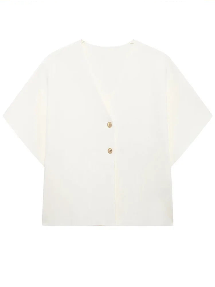 Livia Knit Cardigan | Damesvest met Chique V-Hals, Subtiele Knoopsluiting en Zachte Gebreide Stof