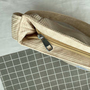 Emma Schoudertas | Corduroy Schooltas voor Dames met Laptopvak en Verstelbare Riem