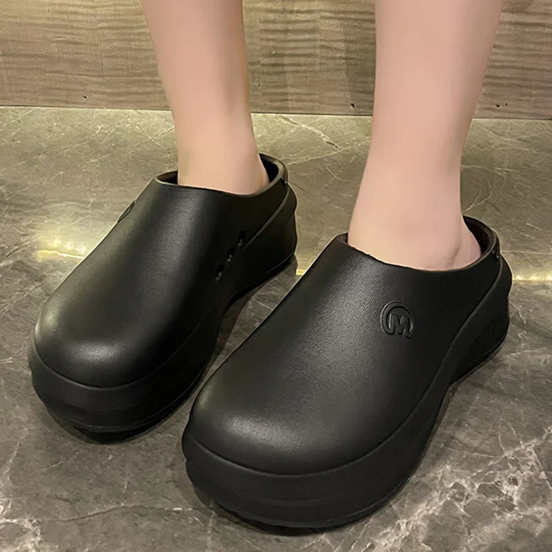 Adriana Slippers | Ademende Dames Slippers met Platformzool voor Zomer & Strand