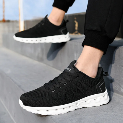 OrthoSport Hardloopschoenen | Lichtgewicht Herenschoenen met Schokabsorptie en Ademend Bovenwerk