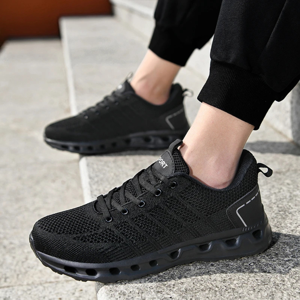 OrthoSport Hardloopschoenen | Lichtgewicht Herenschoenen met Schokabsorptie en Ademend Bovenwerk