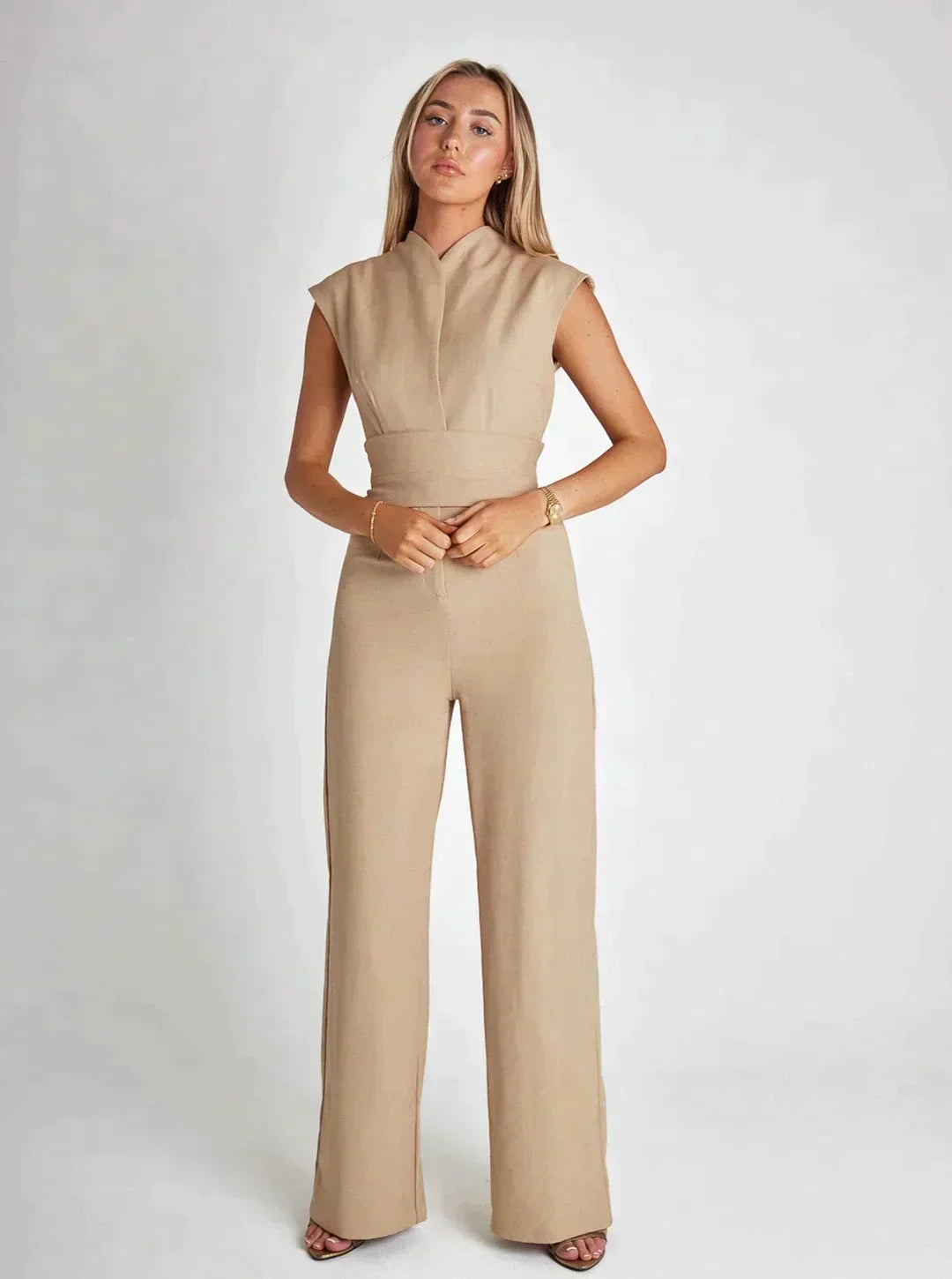 Giulia Jumpsuit | Chique Dames Jumpsuit met Wijde Pijpen en Elegante Pasvorm