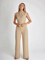Giulia Jumpsuit | Chique Dames Jumpsuit met Wijde Pijpen en Elegante Pasvorm