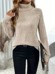 Giovanna Coltrui | Coltrui met Kanten Mouwen en Elegante, Warme Pasvorm