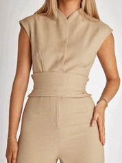 Giulia Jumpsuit | Chique Dames Jumpsuit met Wijde Pijpen en Elegante Pasvorm