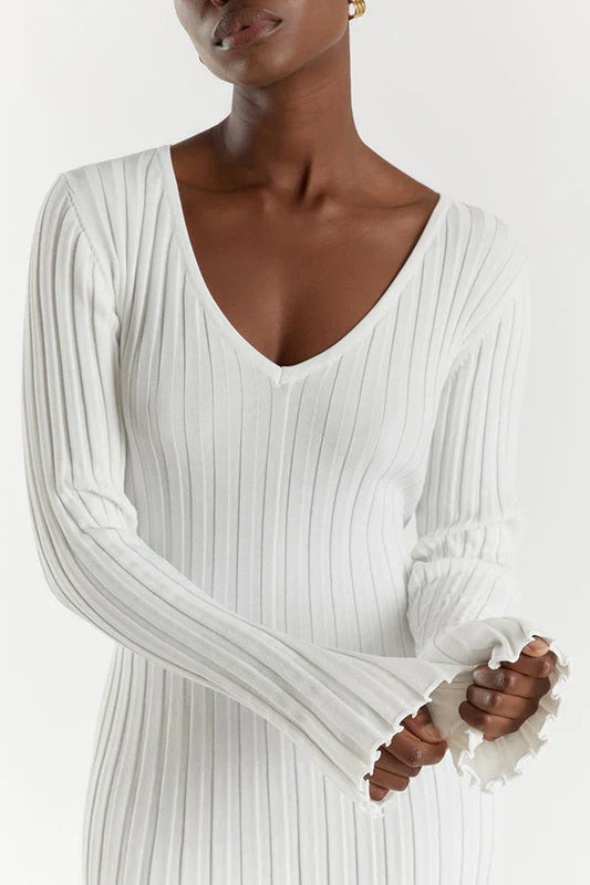 Adrienna | Midi jurk