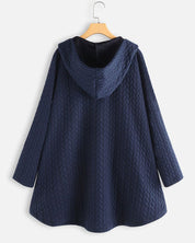 Abella Hoodie | Katoenen Damesjas met Capuchon en Trekkoord in Meerdere Kleuren